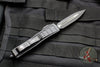 Microtech UTX-85 II Black Tactical Double Edge OTF Knife Black Blade 232II-1 TS
