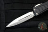 Microtech UTX-85 II OTF Knife- DE- Stepped Black Handle with Satin Blade 232II-4 S