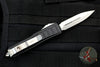 Microtech UTX-85 II OTF Knife- DE- Stepped Black Handle with Satin Blade 232II-4 S