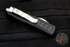 Microtech UTX-85 II OTF Knife- DE- Stepped Black Handle with Satin Blade 232II-4 S