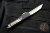 Microtech UTX-85 OTF Knife- Tanto Edge- Tan G-10 Top- Apocalyptic Full Serrated Blade 233-12 APGTTAS