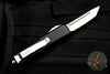 Microtech UTX-85 OTF Knife- Tanto Edge- Stonewash Full Serrated blade 233-12