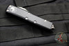 Microtech UTX-85 OTF Knife- Tanto Edge- Stonewash Full Serrated blade 233-12