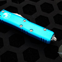 Microtech Turquoise UTX-85 OTF Knife- Tanto Edge- Turquoise Handle- Satin Blade 233-4 TQ