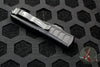 Microtech UTX-85 II Stepped Black Tactical Tanto Edge OTF Knife Black Full Serrated Blade 233II-3 TS