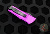 Microtech Mini Troodon OTF Knife- Double Edge- Violet With Black Blade 238-1 VI