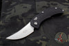 Microtech Brachial Auto OTS - Single Edge Black with Stonewash Blade 268A-10