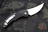 Microtech Brachial Auto OTS - Single Edge Black with Stonewash Blade 268A-10