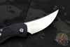 Microtech Brachial Auto OTS - Single Edge Black with Stonewash Blade 268A-10