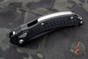 Microtech Brachial Auto OTS - Single Edge Black with Stonewash Blade 268A-10