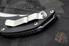 Microtech Brachial Auto OTS - Single Edge Black with Stonewash Blade 268A-10