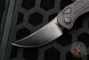 Microtech Brachial Auto OTS - Single Edge-Shadow- Black with DLC Black Blade and HW 268A-1 DLCTSH