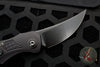 Microtech Brachial Auto OTS - Single Edge-Shadow- Black with DLC Black Blade and HW 268A-1 DLCTSH