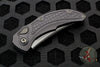 Microtech Brachial Auto OTS - Single Edge-Shadow- Black with DLC Black Blade and HW 268A-1 DLCTSH