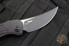 Microtech Brachial Auto OTS - Single Edge- Tactical- Black Handle-Black Blade 268A-1 T