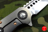 Marfione Custom Warhound Folder Copper Top Handle LSCF Inlay Mirror Blade Copper Hardware 391-MCK HP CULSCF