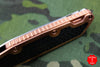 Marfione Custom Warhound Folder Copper Top Handle LSCF Inlay Mirror Blade Copper Hardware 391-MCK HP CULSCF
