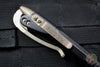 Microtech Black Siphon II Stainless Steel with Bronzed Apocalyptic Internals 401-SS-BKBZAP