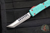 Microtech UTX-70 OTF Knife- Hellhound Edge- Bounty Hunter- Apocalyptic Blade 419-10 BH