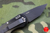 Protech Runt Black Body Black Tanto Edge Blade Out The Side (OTS) Auto Knife 5415