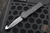 Microtech Combat Troodon OTF Knife- Frag- Tactical HS RESCUE- Black Handle- Black Full Serrated Blade 601-3 THS