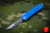 Troodon Hellhound Blue Handle Stonewash Blade 619-10 BL