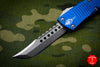 Troodon Hellhound Blue Handle Stonewash Blade 619-10 BL