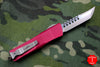 Troodon Hellhound Edge OTF Knife Red Handle Bronzed Blade 619-13 RD