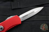 Microtech Hera- Double Edge- Red Handle- Stonewash Blade 702-10 RD