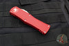 Microtech Hera- Double Edge- Red Handle- Stonewash Blade 702-10 RD