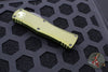 Microtech Hera- Double Edge- OD Green Handle With Black Full Serrated Edge Blade 702-3 OD
