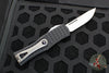 Microtech Hera OTF Knife- Frag- Single Edge- Black Frag Handle- Stonewash Plain Edge 703-10 FRS