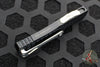 Microtech Hera OTF Knife- Frag- Single Edge- Black Frag Handle- Stonewash Plain Edge 703-10 FRS