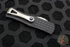 Microtech Hera OTF Knife- Frag- Single Edge- Black Frag Handle- Stonewash Plain Edge 703-10 FRS