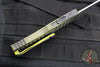 Microtech Hera OTF Knife- Frag- Single Edge- Grenade Green Frag Handle- Apocalyptic Full Serrated Edge 703-12 APFRGS