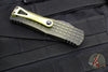 Microtech Hera OTF Knife- Frag- Single Edge- Grenade Green Frag Handle- Apocalyptic Full Serrated Edge 703-12 APFRGS