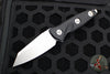 Microtech Socom Alpha- Mini- Warcom Edge- Stonewash Plain Edge Blade 93M-10
