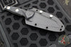 Microtech Socom Alpha- Mini- Warcom Edge- Stonewash Plain Edge Blade 93M-10