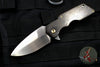 Attn2Detail Mercantile- Mark I Medium Custom Folder Spearpoint With Titanium and Bog Oak Handle