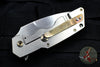 Attn2Detail Mercantile- Mark I Medium Custom Folder Spearpoint With Titanium and Bog Oak Handle