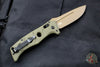 Benchmade Adamas OTS Auto FDE Drop Point OD Green Body 2750FE-2