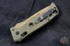 Benchmade Adamas OTS Auto FDE Part Serrated Drop Point OD Green Body 2750SFE-2