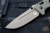 Benchmade Adamas Flat Earth Brown Drop Point Olive Drab G-10 Scales 275FE-2