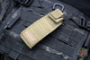 Benchmade Adamas Flat Earth Brown Drop Point Olive Drab G-10 Scales 275FE-2