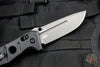 Benchmade Adamas Gray Drop Point Black G-10 Scales 275GY-1