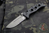 Benchmade Adamas- Gray Part Serrated Drop Point- Black G-10 Scales 275SGY-1