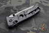 Benchmade Adamas- Gray Part Serrated Drop Point- Black G-10 Scales 275SGY-1