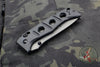 Benchmade Adamas- Gray Part Serrated Drop Point- Black G-10 Scales 275SGY-1