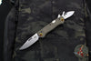 Benchmade Weekender Folder Knife- Two Slip Joint Blades and Opener- Dark Brown Micarta Scales 317-1