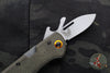 Benchmade Weekender Folder Knife- Two Slip Joint Blades and Opener- Dark Brown Micarta Scales 317-1